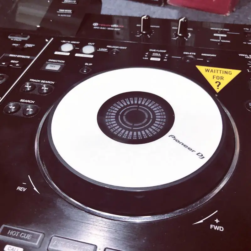 Draaitafelfilm DDJSR SR2 DDJSX3 XDJ-RX2 RX3 controller PC-materiaal zwart en wit