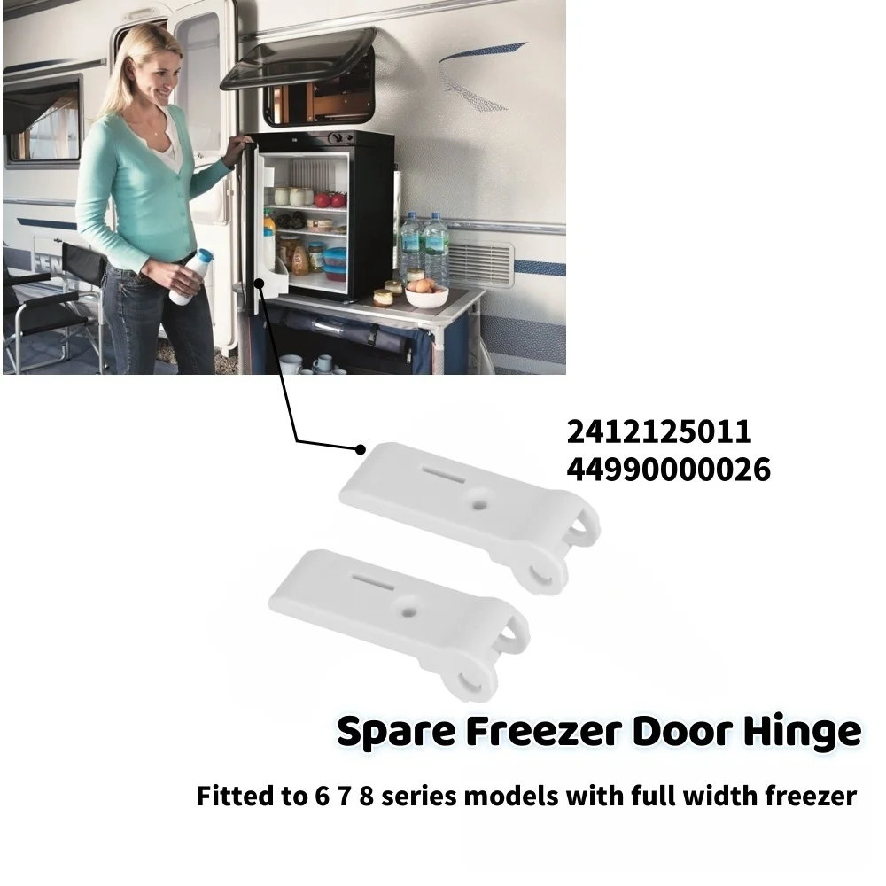 

2Pcs Spare Freezer Door Hinge RV Freezer Flap Door Hinges For Dometic Rm Caravan Motorhome2412125011 44990000026