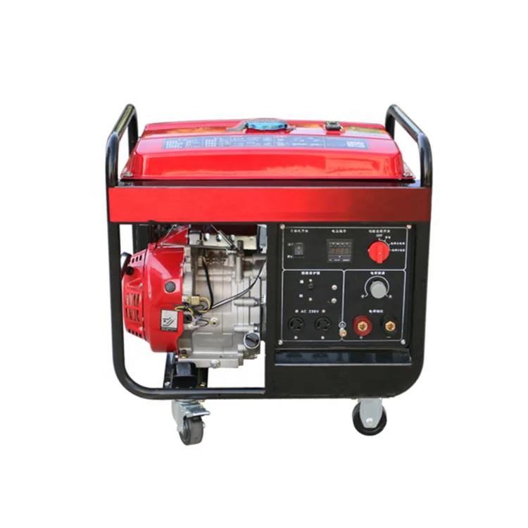 

200A petrol engine welder generator 5kw 160A gasoline engine driven welding machine