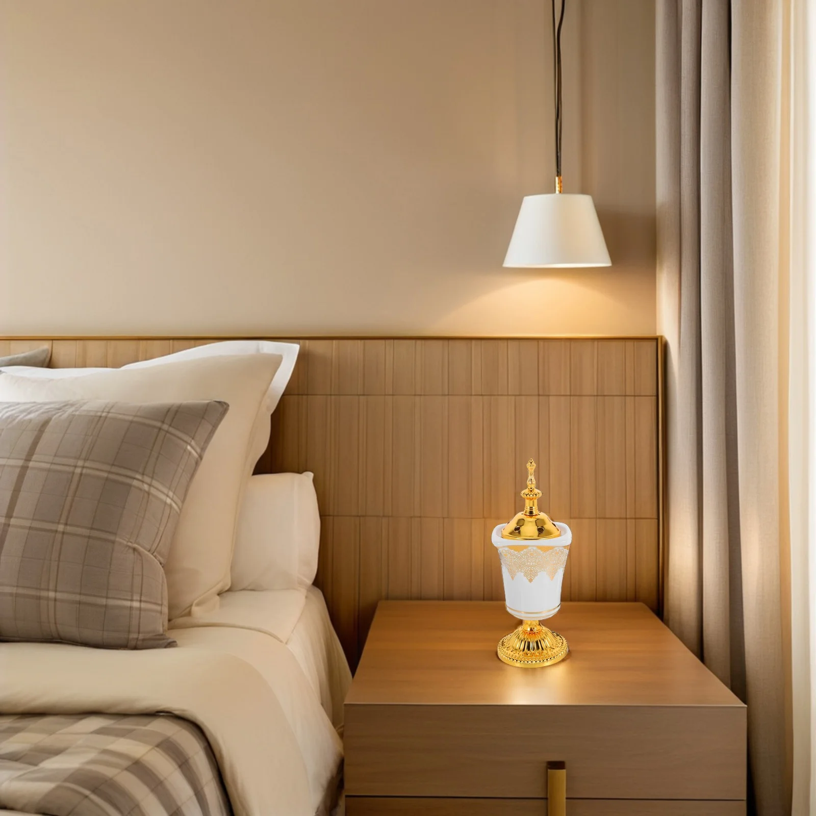 

Electric Ceramic Incense Burner Small Censer Middle Eastern Plug in Decorative for Bedroom Home Living Room