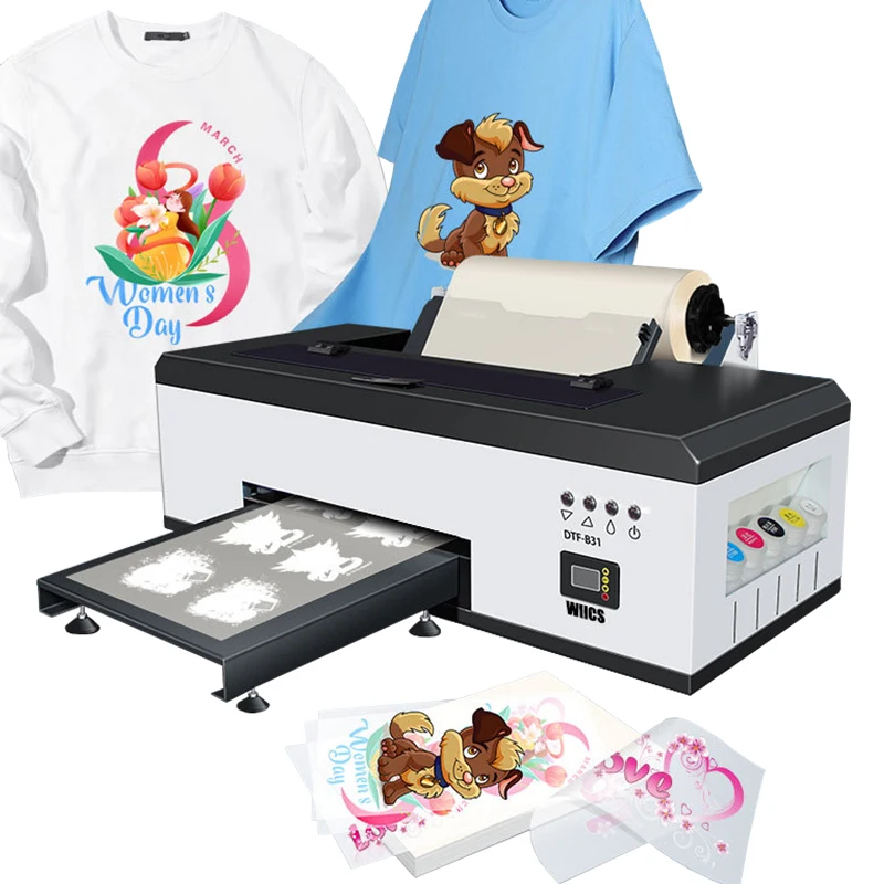 Heat Press Machines For T-shirt And Printer A3 Dtf Inkjet Printer T-shirt Printer For Printing On T-shirts