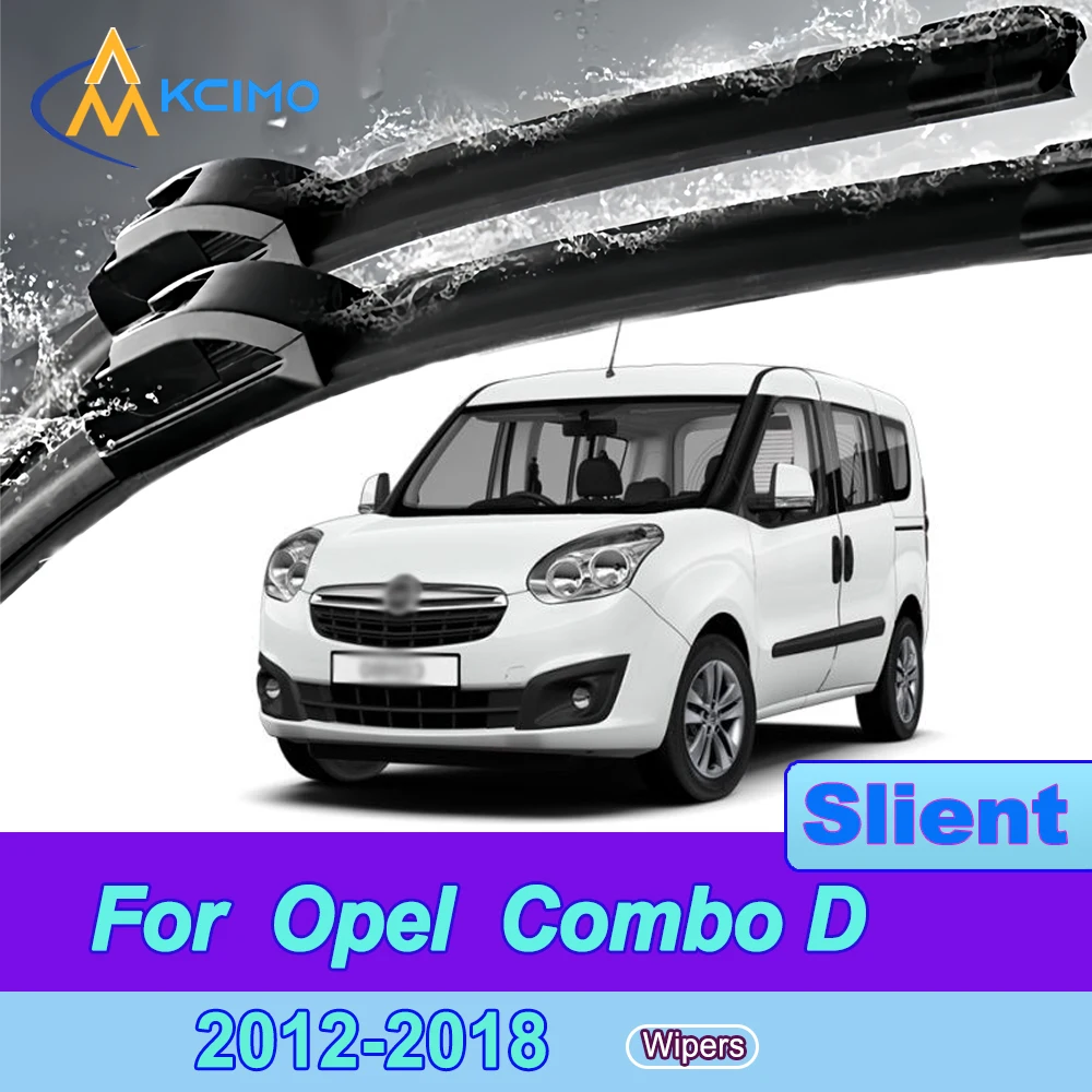 

Quiet Beam Wiper Blades 2pcs Windscreen Window Car Accessories For Opel Combo D 2012-2018 Vauxhall Combo