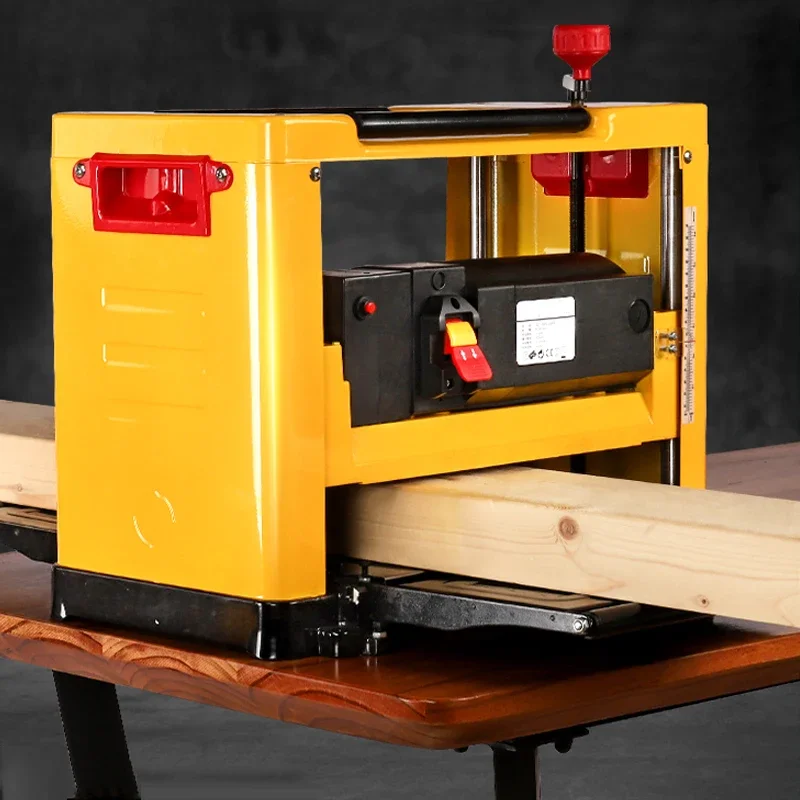 M1B-LS-3301 Bakeliet Schaafmachine Multifunctionele 13-Inch Houtbewerking Schaaf Kleine Huishoudelijke Bureaublad Schaaf 2000W 8000r/Min Yz