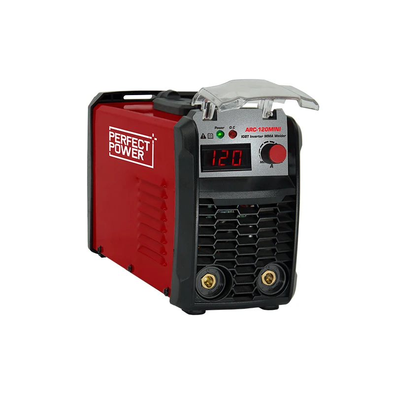 220V Mini Manual Metal Arc Welders 120a Portable Welding Machine Mma Pulse Electric Arc Welder Maquina Para Soldar