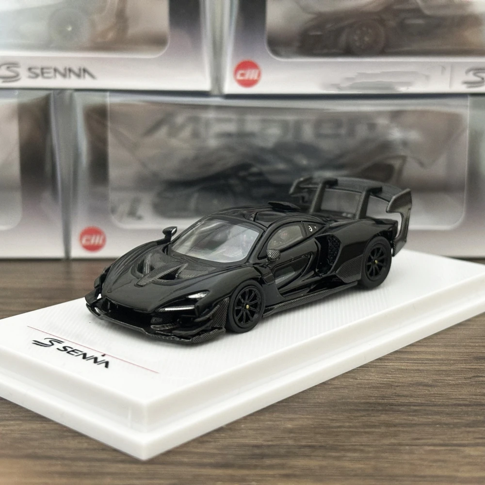 cm-model-1-64-senna-gtr-black-color-diecast-model-car