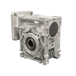 NMRV40 RV040 Speed reducer worm DC motor gearbox 18mm output 5:1-100:1 Worm Gearbox Speed Reducer for NEMA 34 Motor
