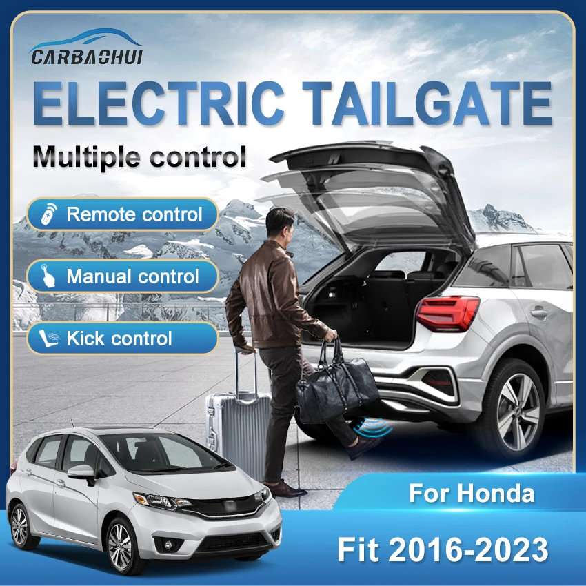 

Smart Electric Tailgate Auto Lift Car Electric Trunk Drive Door Close Kick Sensor Rear Door Power Kit For Honda Fit 2016-2023