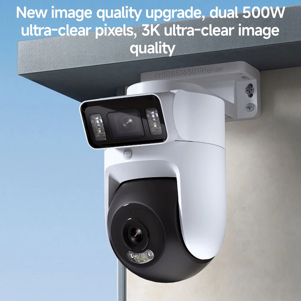 Xiaomi Outdoor Camera 4 Dual 5MP 3K HD Dual Lens Dual View Dual Tracking Panoramic Closeup IP66 Weatherproof AntiTheft Smart Pro