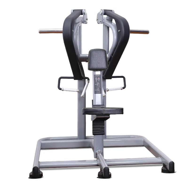 

3MM Thickness Fitness Strength Training Machines Plate Loaded Chest Back Extension Lat Pull Down Seated Low Row for Sale