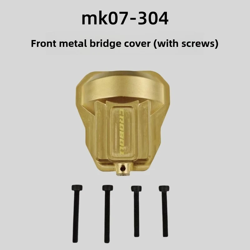 الهيكل درع كأس التوجيه غطاء الجسر الجبهة شعاع العارضة تعديل الملحقات ل 1/7 JK07 MK07 RC تسلق سيارة ترقية أجزاء