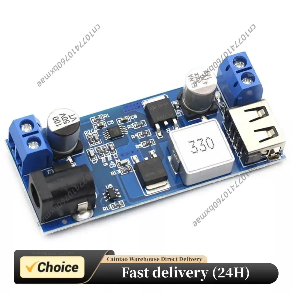 DC-DC 24V/12V To 5V 5A Step Down Power Supply Buck Converter Adjustable Buck Step Down Converter Module USB Power Buck Module