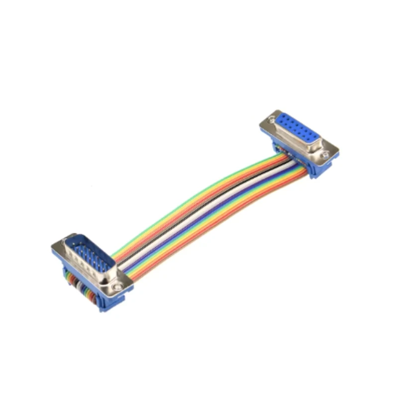 1pcs D-SUB DIDC 9 15 25 37Pin DB9 DB15 DB25 DB37 Male Female Cable D-SUD serial port connector adapter RS232 COM Extension Cable