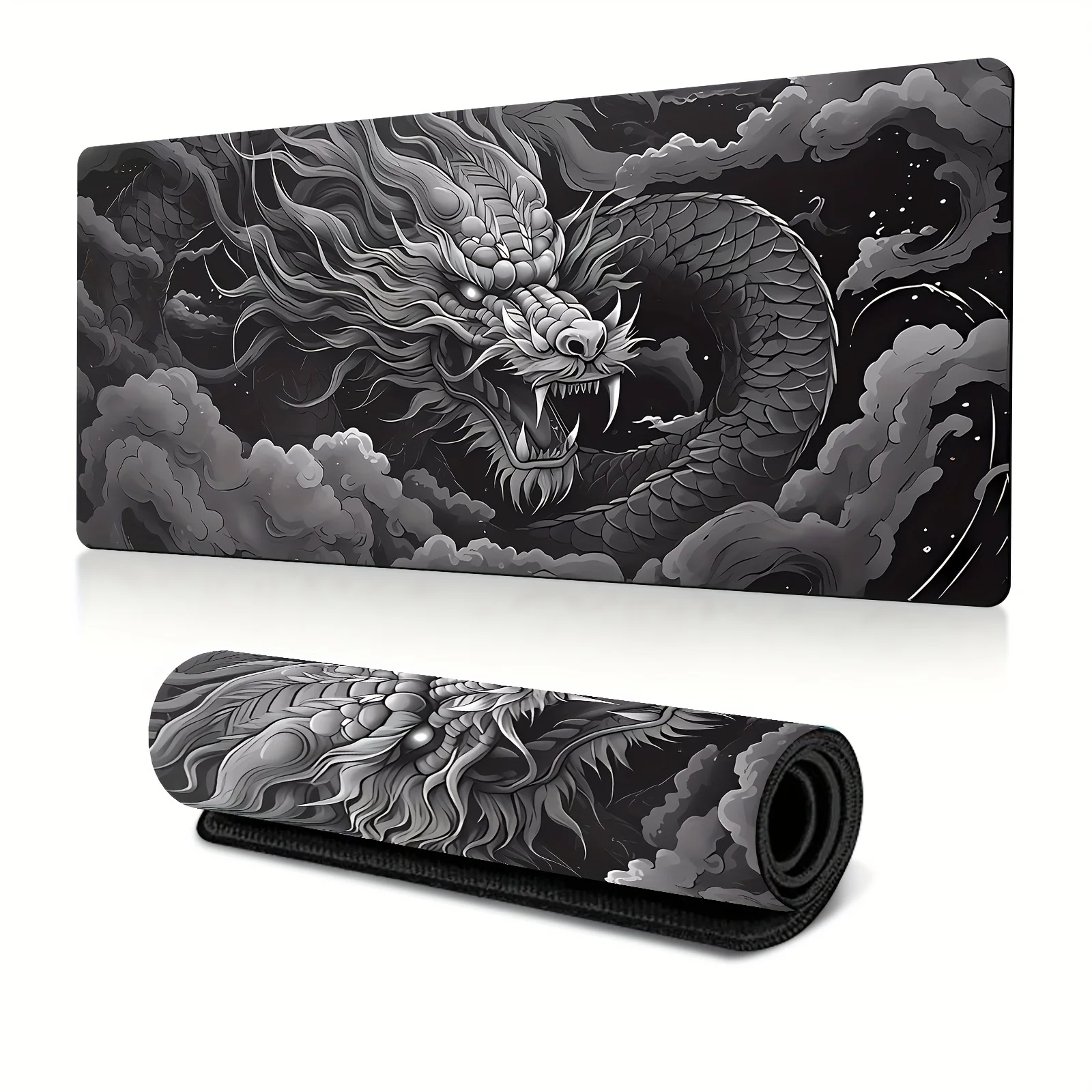 

Large mouse pad 900x400MM Dragon extended large game mouse pad Home office desktop accessories decorative game player table mat