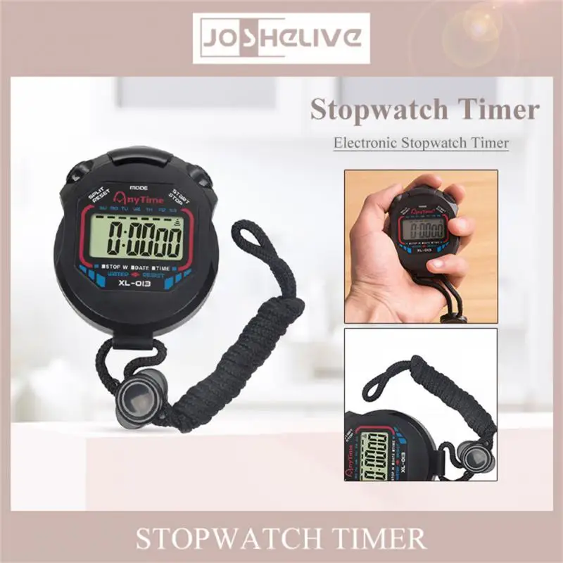 3/1PCS New Waterproof Digital Sports Stopwatch Professional Digital Sport Stopwatch LCD Timer Stop Watch Timer Tool