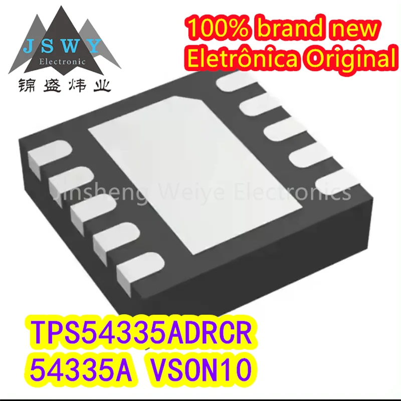 (5/10pieces) TPS54335ADRCR TPS54335A parts mark 54335A buck switching regulator chip QFN10 new original in stock