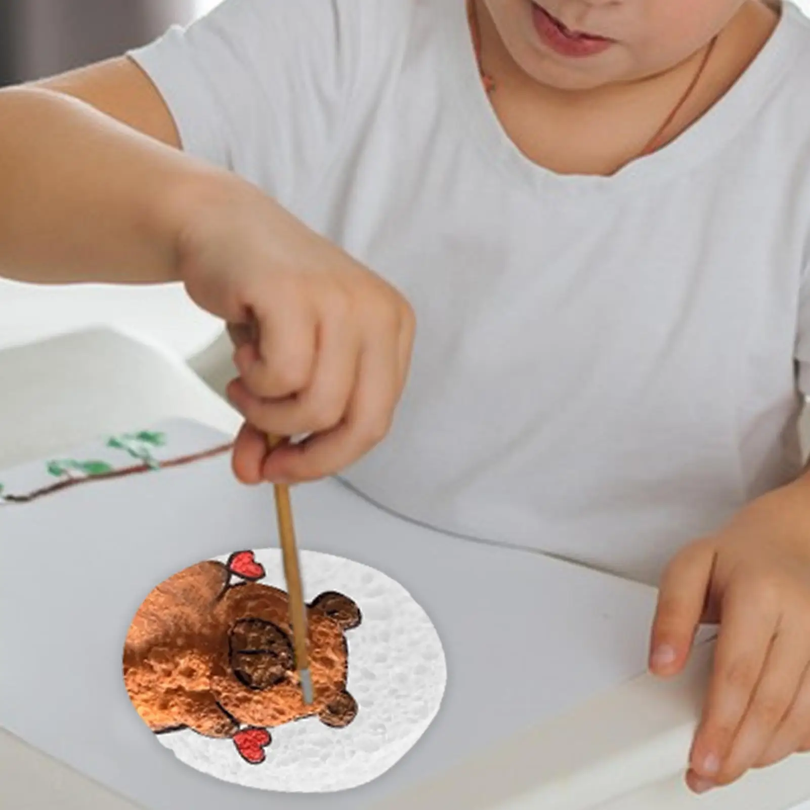 3D Magic Foam Texture Painting Paper for Kids DIY Drawing Art Educational Craft Sponge Canvas Board Handicraft Toy