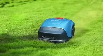 Akx Industrial Cordless Lawn Mower Perimeter Automatic Garden Wire Robot Remote Control Battery Cutting Mulch Adjustment