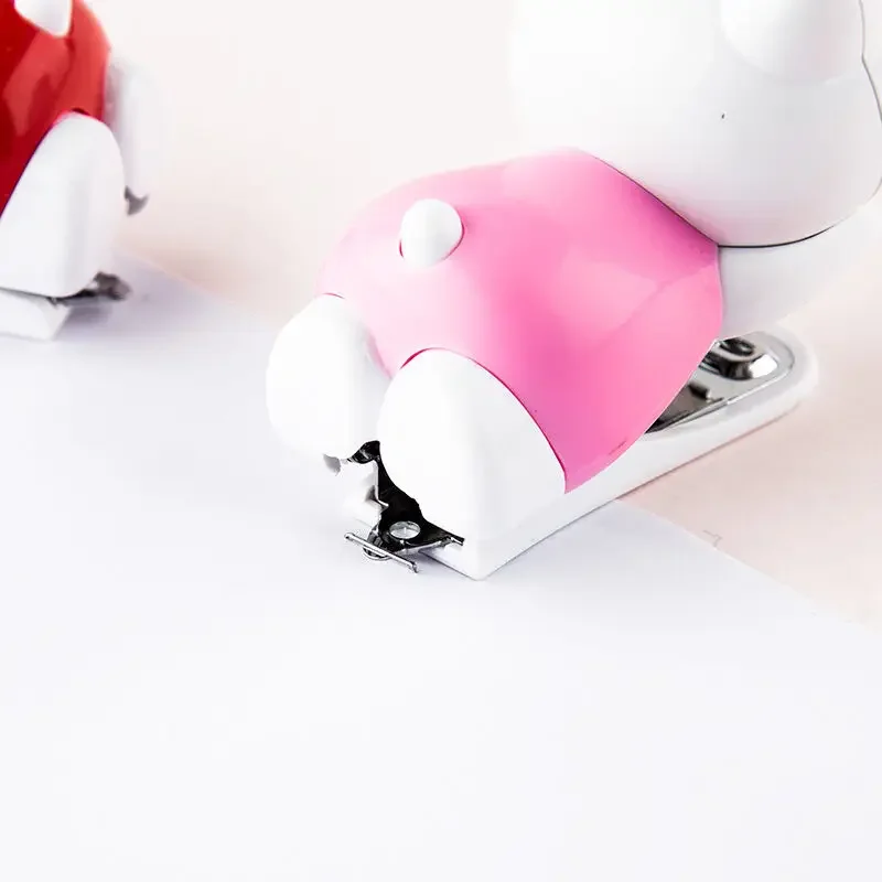 New Sanrio Hello Kitty Creative Cute Kawaii Cartoon Anime Student Mini Small Office Stapler Cute Anime Peripherals Holiday Gift