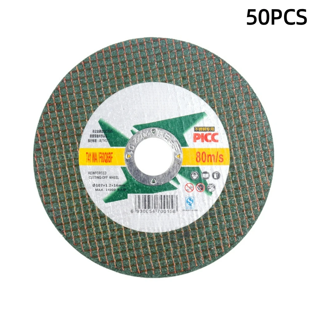 

50PCS Metal Cutting Disc 107*1.2*16mm Disc Grinding Wheel, Stainless Steel Grinding Disc Blade, Grinding Wheel Resin Double Sand