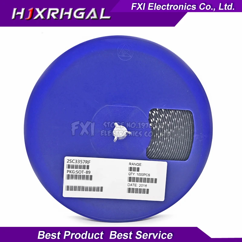 

1000 шт. SMD 2SC3357 2SC3357RF высокочастотная лампа 3357 RF SOT-89 новая и оригинальная