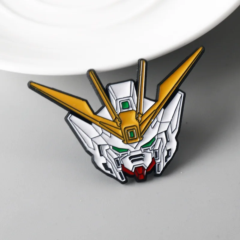 Mobile Suit Gundam Robot Brooches: Unicorn, Strike Gundam, Freedom Gundam Mobile Suit Badges – Bags & Accessories