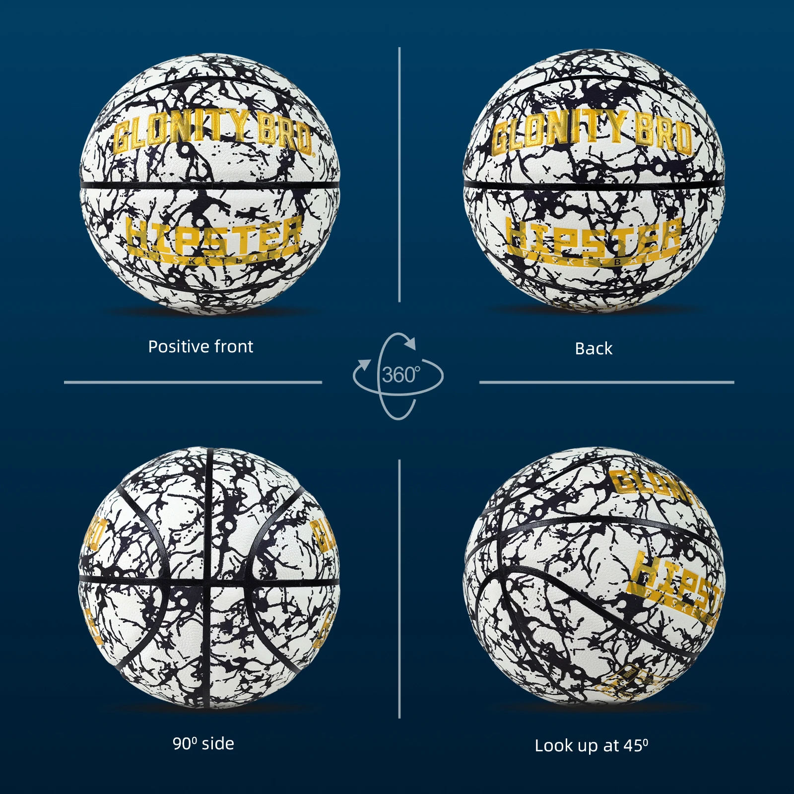 كرة سلة متوهجة من الجلد المضيء المقاوم للاهتراء مقاس 5/6/7-27.5/28.5/29.5 بوصة للشباب، لعبة كرة السلة الليلية في الهواء الطلق