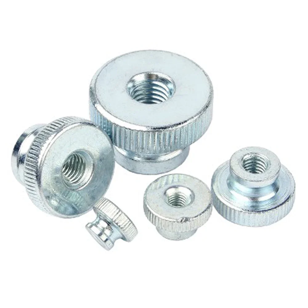 2-5Pcs M3 M4 M5 M6 M8 M10สีดำคู่ Step ปรับ Knurl Thumb Nut มือกระชับ thumbnut 3D เครื่องพิมพ์ผ้าม่าน Wall