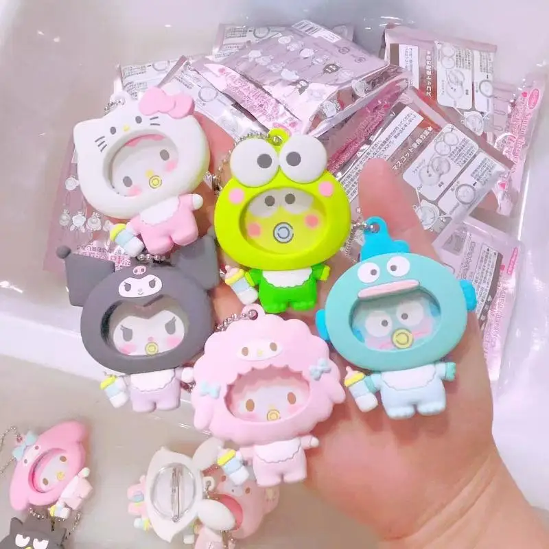 الكرتون كورومي هانجيودون زجاجة الحليب المفاتيح حقيبة سحر مصاصة لعبة عصرية للفتيات شارة هدية مثالية