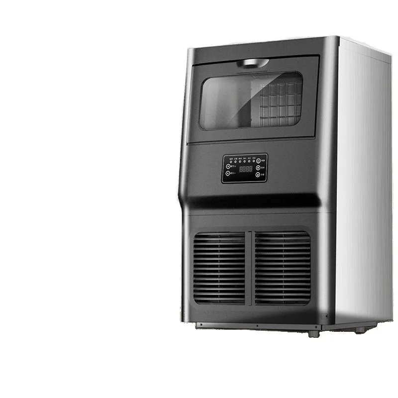 

Commercial ice machine, milk tea shop, large square ice ice cube all-in-one machine, tap water, bottled water, multi-purpose