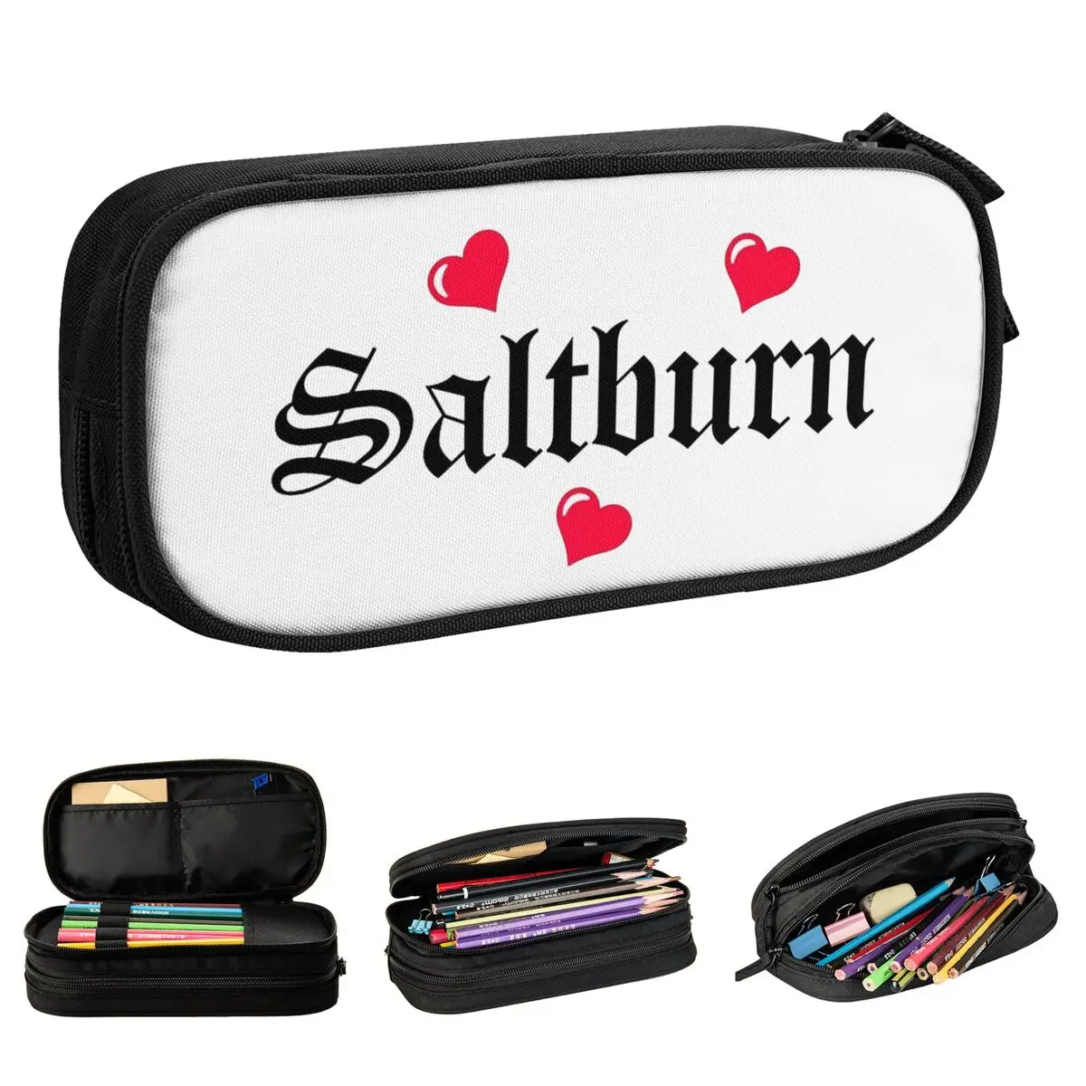 Подставка для карандашей с рисунком в виде сердца