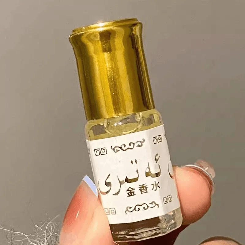 Pakistan Gold Perfume Non-alcoholic Long-lasting Fragrance Mini 3ml Ball Perfume High Purity 3ml