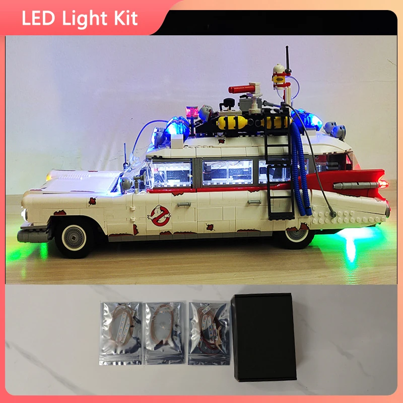 10274 GHOSTBUSTERS ECTO-1 LED Light Kit For Compatible 50016 (Only Lighting Inlcuded)