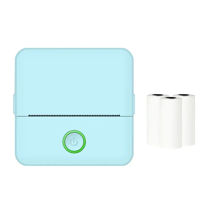 GlowMartPopular Mini tragbarer Drucker Pocket Wireless Smart Inkles Fotodruck mit Typ-C-Lade-Handdrucker