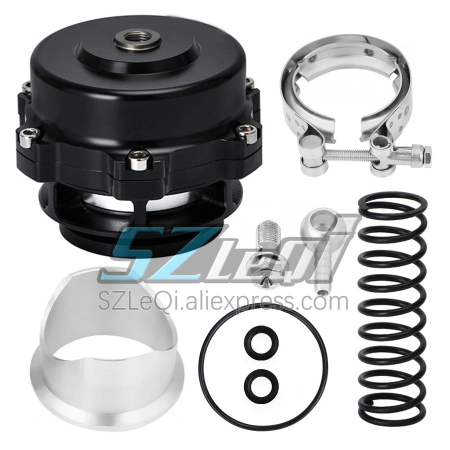 50mm External Wastegate V-Band Flanged Turbo Waste Gate For Supercharge Turbo Manifold BOV 50 mm Exhaust pressure relief valve