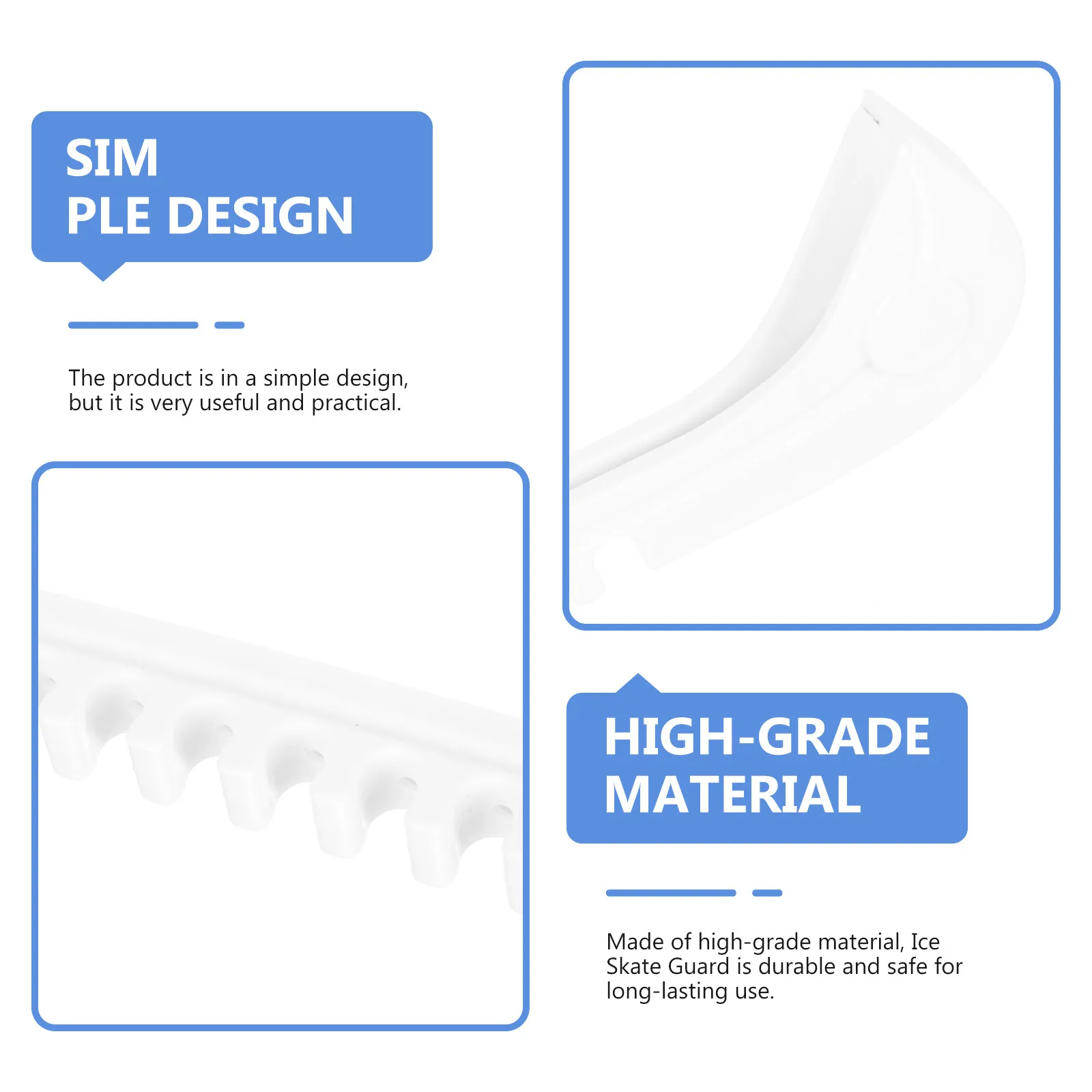 

1 пара легких защитных чехлов для коньков, профессиональные износостойкие аксессуары для коньков