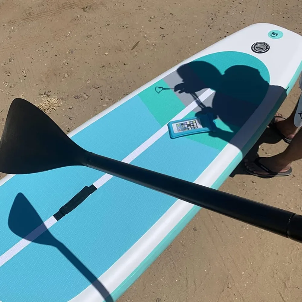 Inflatable Stand Up Paddle Board for Adults Non-Slip Deck Paddleboard with Premium Sup Accessories Including Double Action Pump 2