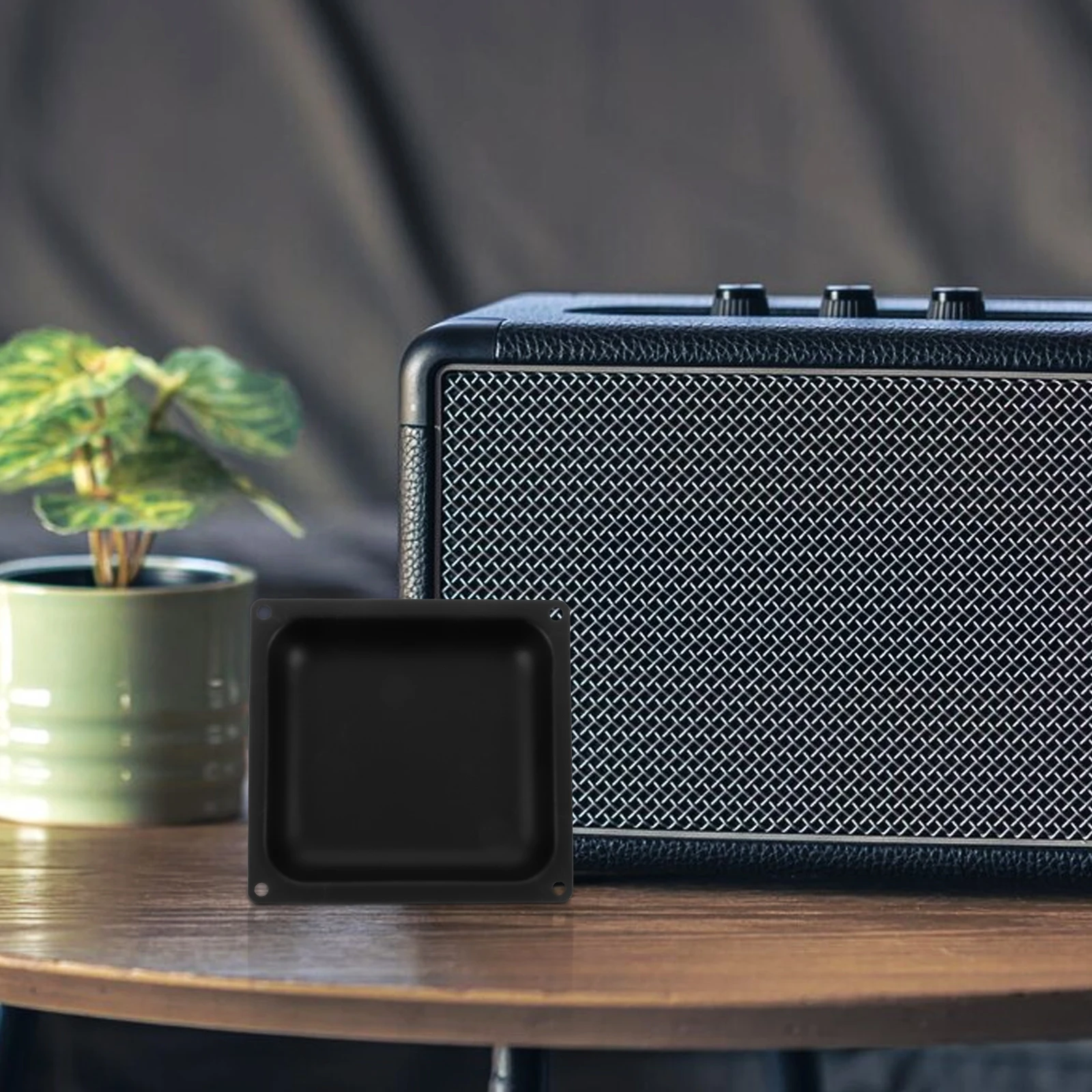 

1pcs Heavy Duty Iron Box For Speaker Accessories Metal Speaker Cabinet Handle Durable Recessed Holder Home Audio Gear Storage