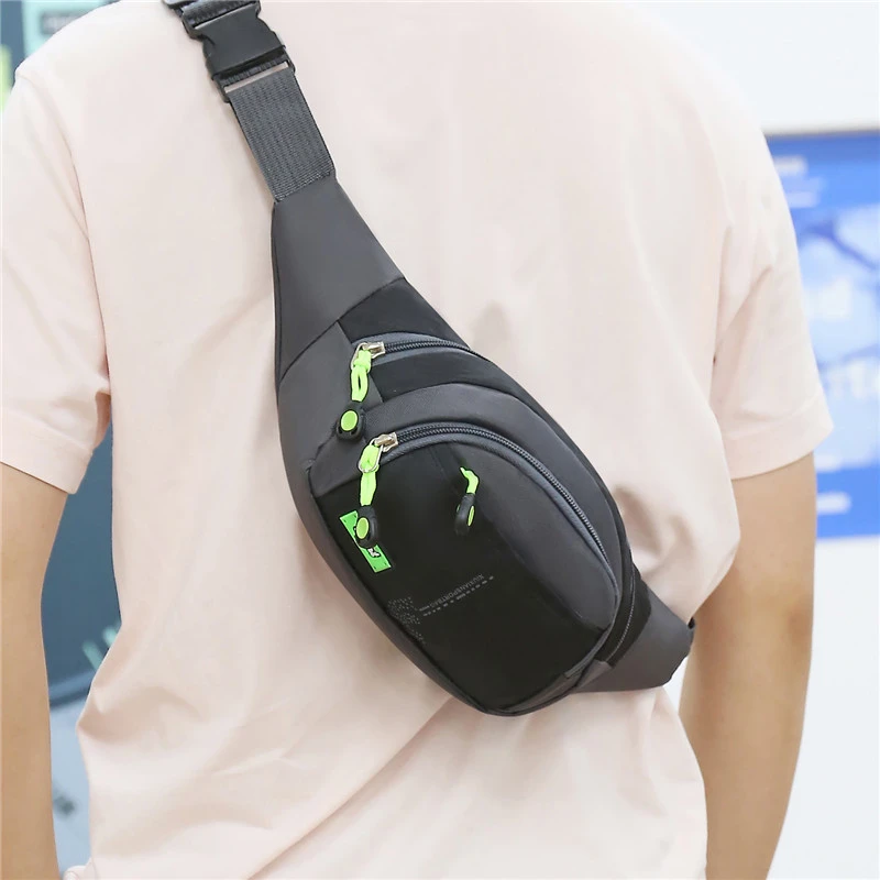 حقيبة خصر قابلة للتعديل بـ 6 ألوان - حقيبة هاتف متكاملة بنمط سحاب رياضي، ضرورية للمشي لمسافات طويلة في الهواء الطلق والجري وركوب الدراجات والداي