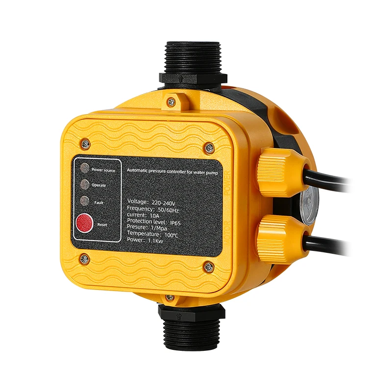 

1220V Booster Controller Dry Operation Protection G1 Check Valve Pressure Switch CE Certified IP65 Water EPC-8