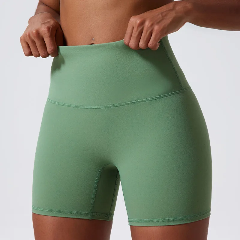 Hearuisavy Summer Soft Yoga Shorts Buttock Lift Gym Leggings Women High Waist Sports Shorts Women Running Workout Shorts Female - Image 4