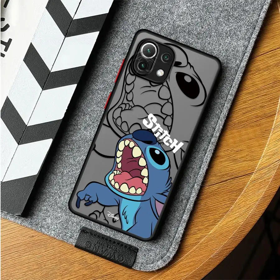 حافظة ديزني ستيتش لهاتف شاومي ريدمي نوت 9s 12S 14 Pro 10s 11 12 13 Pro Plus 11s غطاء ناعم