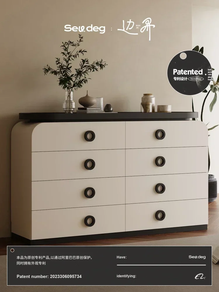 TAO Eight Spares Cabinet Side Cabinet Living Room Wall Chest of Drawer Locker Modern Minimalist