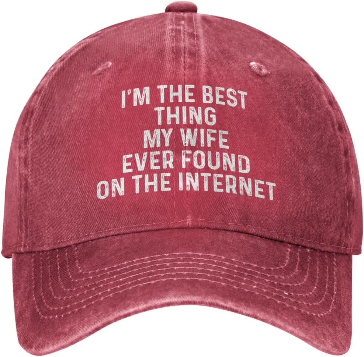 I'm The Bests Thing My Wife Ever Found On The Internets Hat Women Baseball Hats Cool Caps