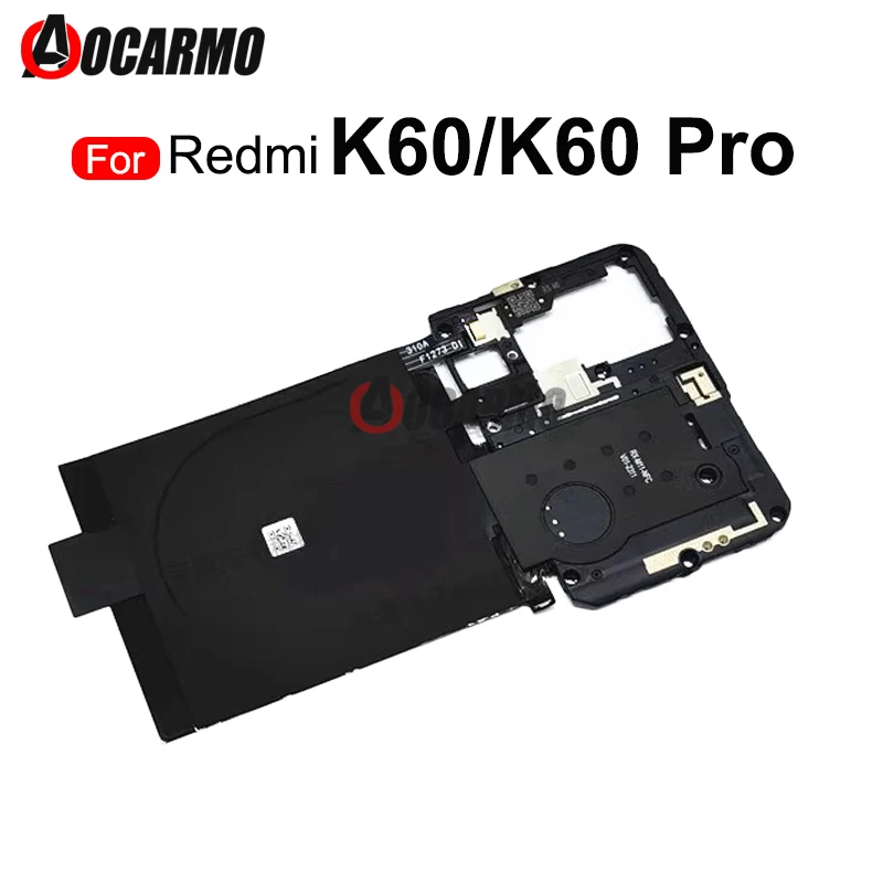 

Aocarmo для Redmi K60 K60Pro Беспроводная зарядная катушка NFC Модуль гибкий кабель с крышкой материнской платы вспышка Гибкая Замена