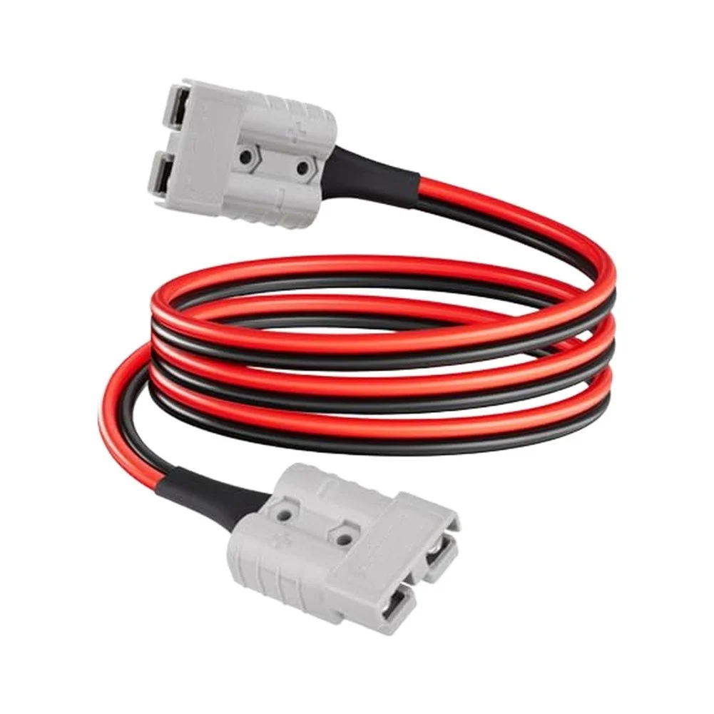 RV Charging Cable 50A Connector Cable For Outdoor Camping High Current Capacity Flexible PVC Jacket Fast Connection Design
