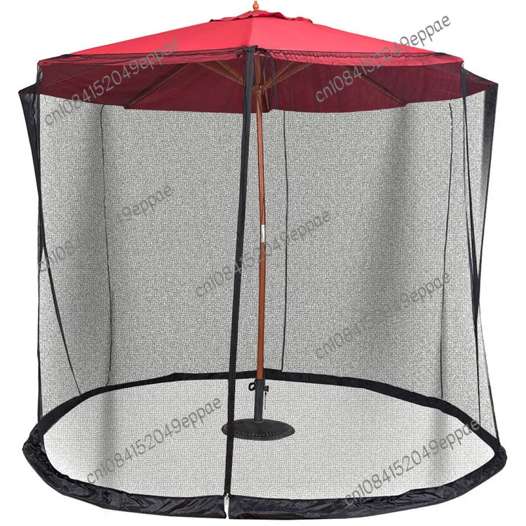 Umbrella Mosquito Net Outdoor Courtyard Anti Mosquito Sunshade Net Cover Table Umbrella Anti Cover