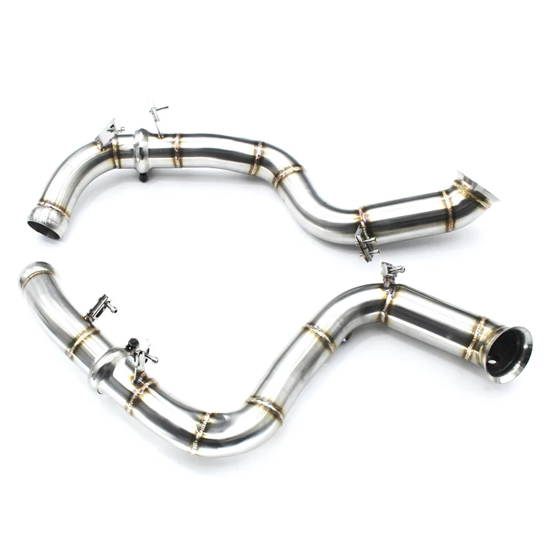 Stainless Steel Performance Exhaust For Mercedes-Benz GLC63 AMG/GLC63 AMG S 2018-2019 Exhaust System Exhaust Downpipe