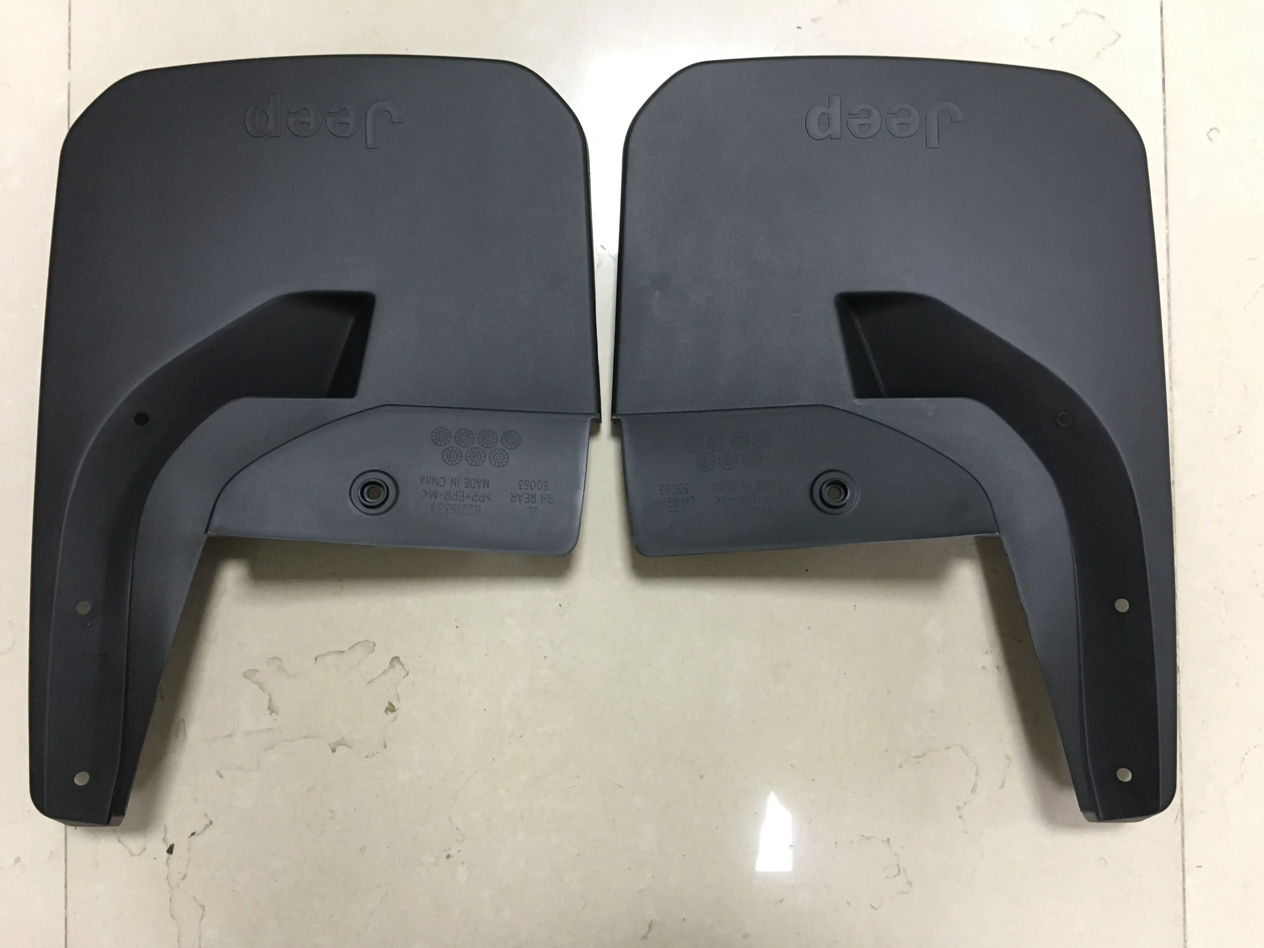 

Rear Mud Flaps ABS Mud Guardfor jeep JL wrangler 2018+ Car Aftermarket Accessories