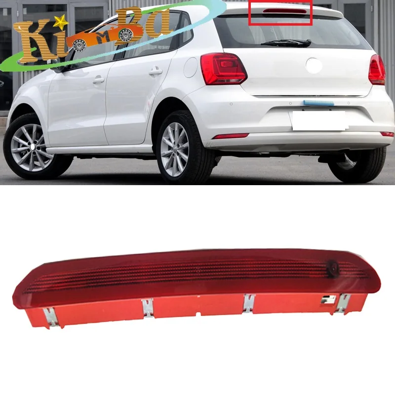 KIMBA For VW Golf 6 Mk6 Polo 6R 2012-2016 Rear Brake Light High Mount Stop Lamp 3rd Third Brake Light Additional Brake Lamp