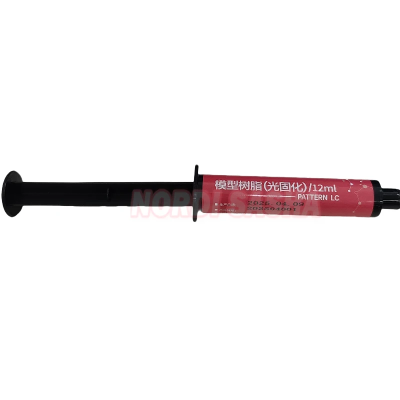 12ml/Syringe HUDENS Dental Lab Materials Light Curing Pattern Resin Flow LC Implant Abutment Jig Modeling Resin Inlay